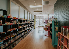 Inside Pop Rocks shop candy selection